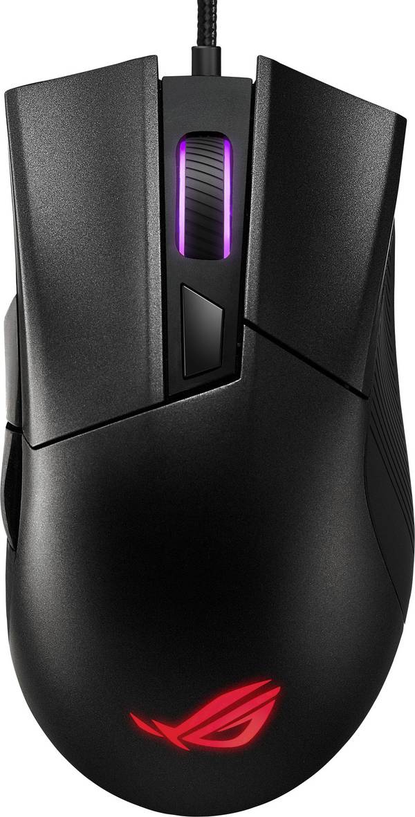ASUS ROG Gladius II Core - Maus - Für Rechtshänder