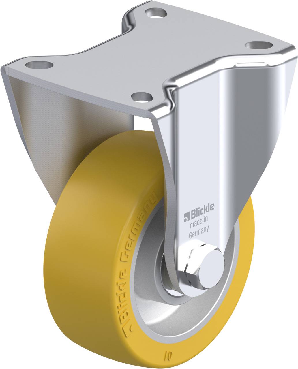 Blickle 284307 BH-ALTH 101K-1 Bockrolle Rad-Durchmesser: 100 mm Tragfähigkeit (max.): 420 kg 1 St.