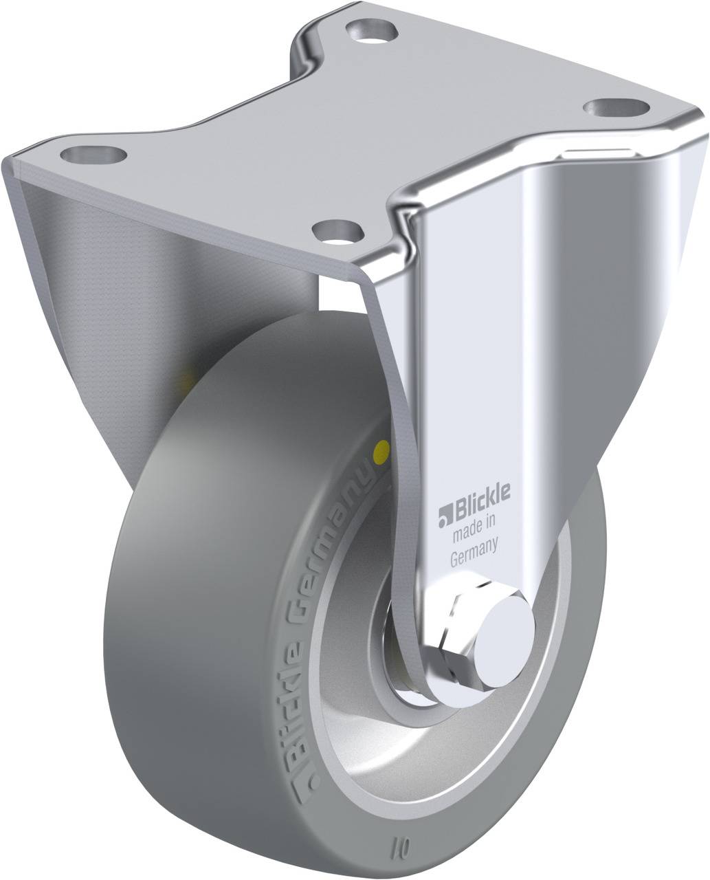 Blickle 747113 BH-ALTH 101K-1-AS Bockrolle Rad-Durchmesser: 100 mm Tragfähigkeit (max.): 420 kg 1 St.