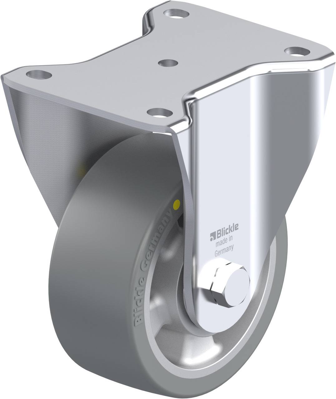 Blickle 661272 BH-ALTH 127K-AS Bockrolle Rad-Durchmesser: 125 mm Tragfähigkeit (max.): 750 kg 1 St.