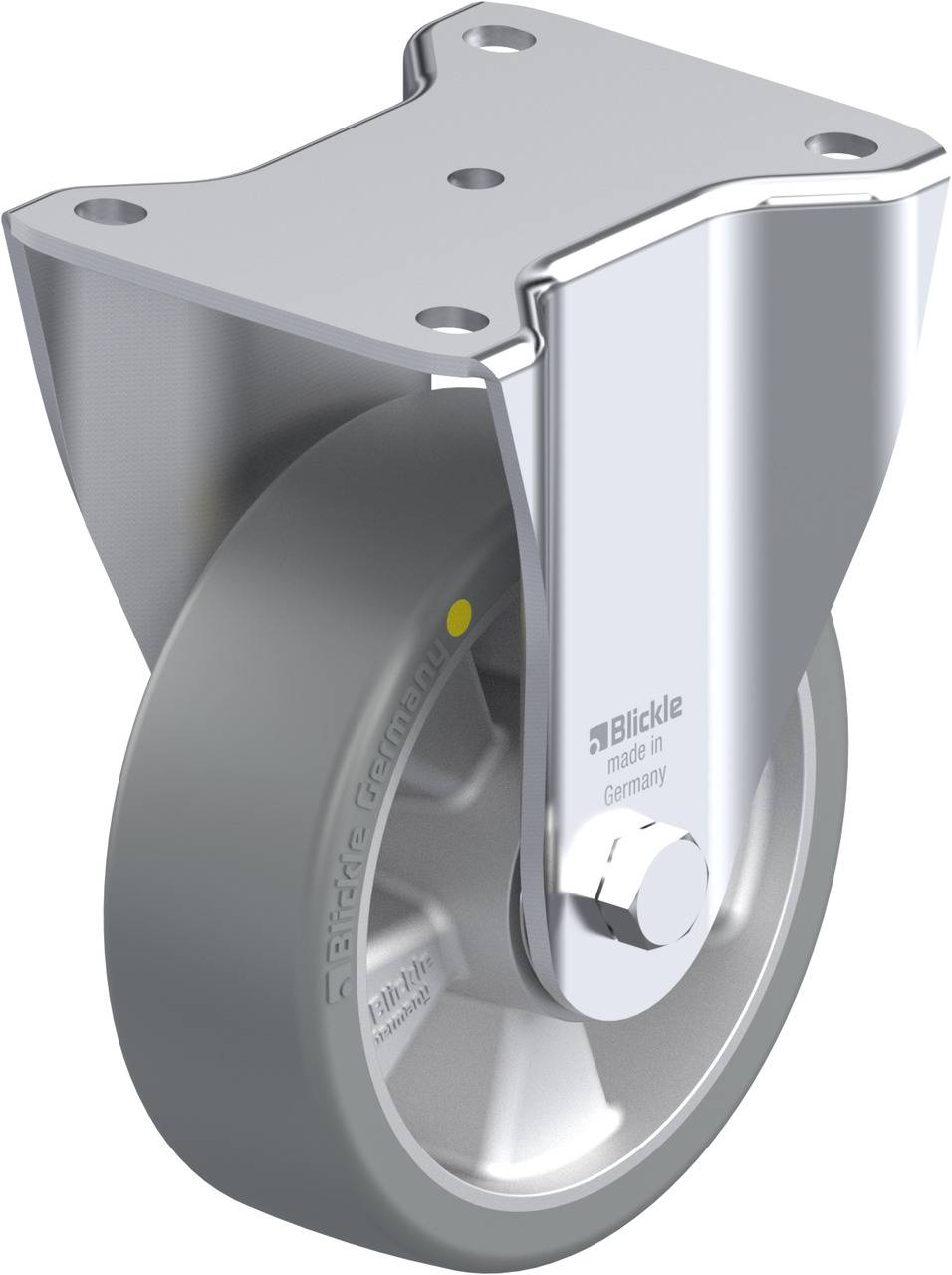 Blickle 648683 BH-ALTH 150K-AS Bockrolle Rad-Durchmesser: 150 mm Tragfähigkeit (max.): 650 kg 1 St.