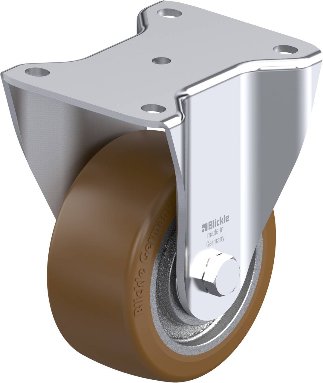 Blickle 754046 BH-GB 128K Bockrolle Rad-Durchmesser: 125 mm Tragfähigkeit (max.): 850 kg 1 St.