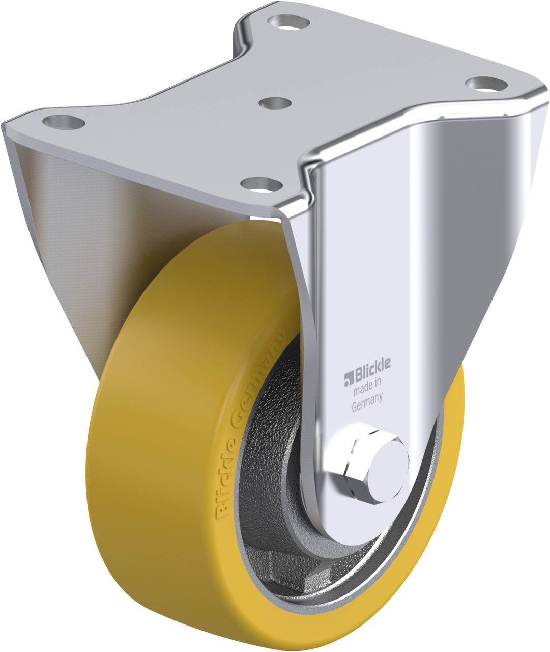 Blickle 267104 BH-GTH 127K Bockrolle Rad-Durchmesser: 125 mm Tragfähigkeit (max.): 700 kg 1 St.