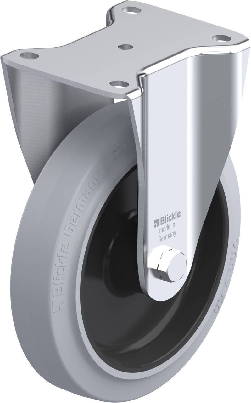 Blickle 324046 BH-POEV 200R-SG Bockrolle Rad-Durchmesser: 200 mm Tragfähigkeit (max.): 500 kg 1 St.