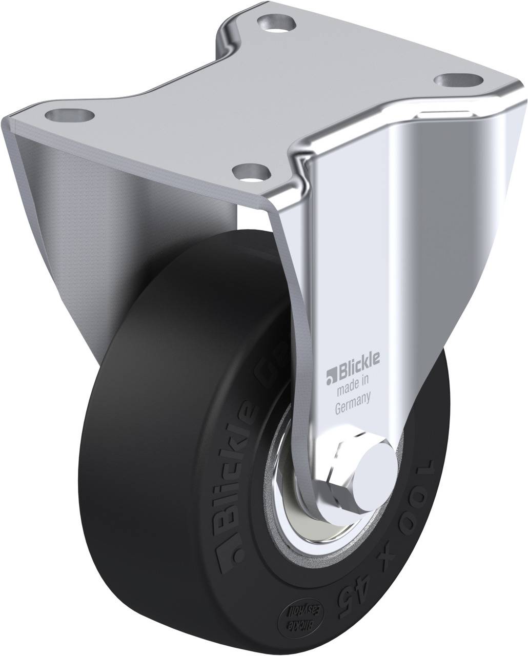 Blickle 264044 BH-SE 100K-1 Bockrolle Rad-Durchmesser: 100 mm Tragfähigkeit (max.): 270 kg 1 St.