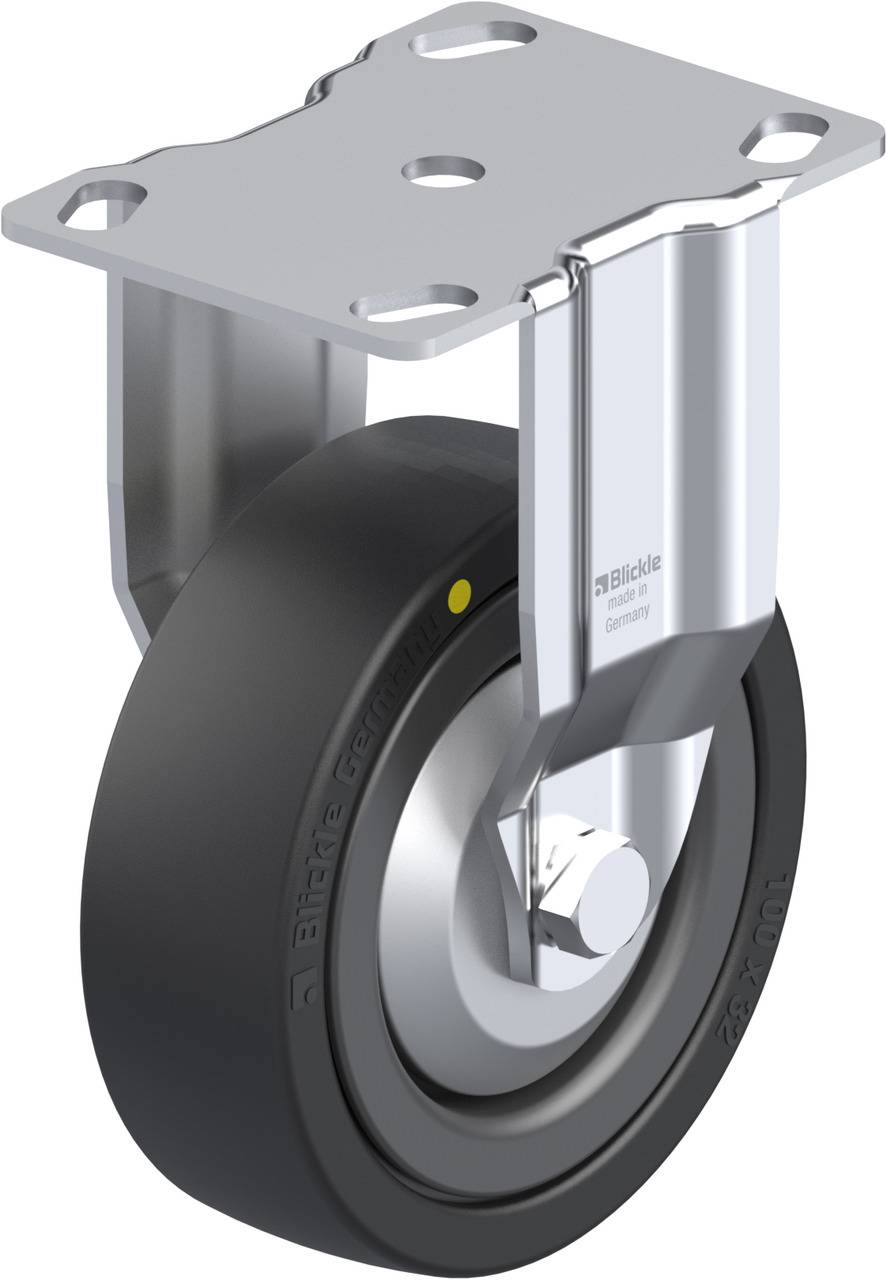 Blickle 292334 BKPA-VPA 101K-EL-FA Bockrolle Rad-Durchmesser: 100 mm Tragfähigkeit (max.): 80 kg 1 St.