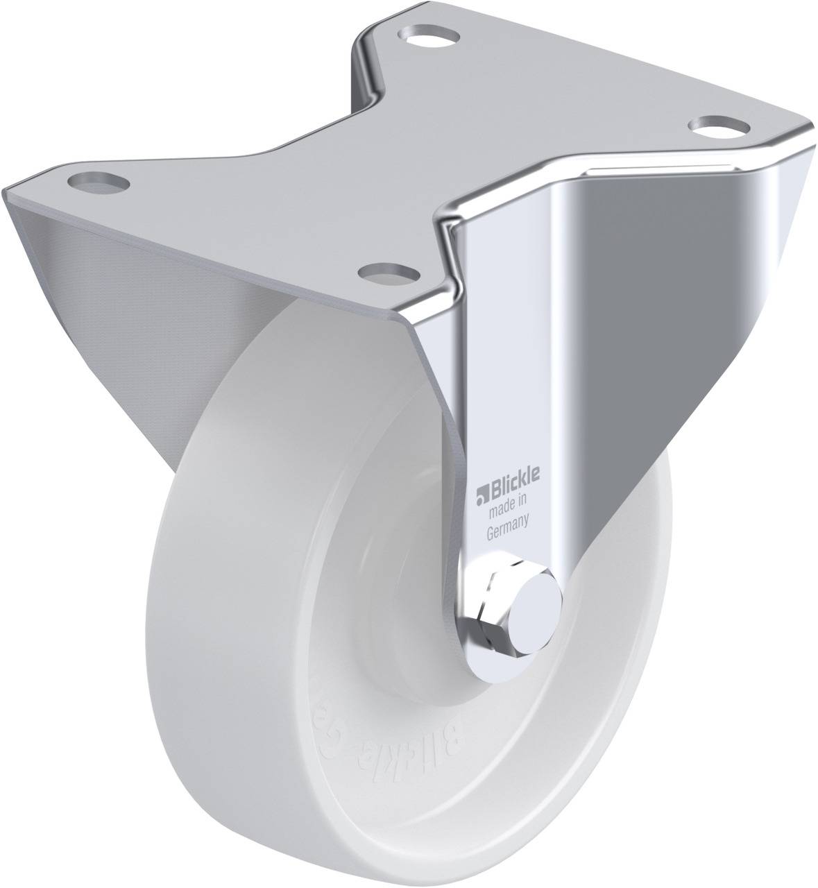 Blickle 619908 BK-PO 125KA-3 Bockrolle Rad-Durchmesser: 125 mm Tragfähigkeit (max.): 300 kg 1 St.