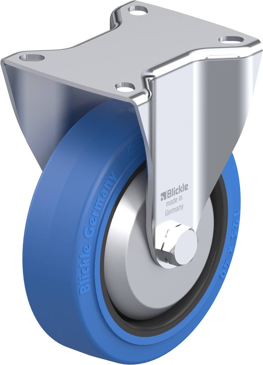Blickle 737268 BK-POEV 125R-1-SB-FA Bockrolle Rad-Durchmesser: 125 mm Tragfähigkeit (max.): 250 kg 1 St.