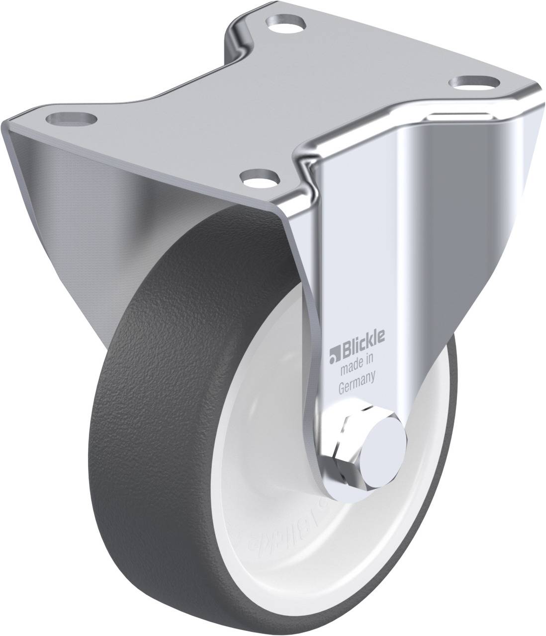 Blickle 264424 BK-POTH 100G-1 Bockrolle Rad-Durchmesser: 100 mm Tragfähigkeit (max.): 300 kg 1 St.