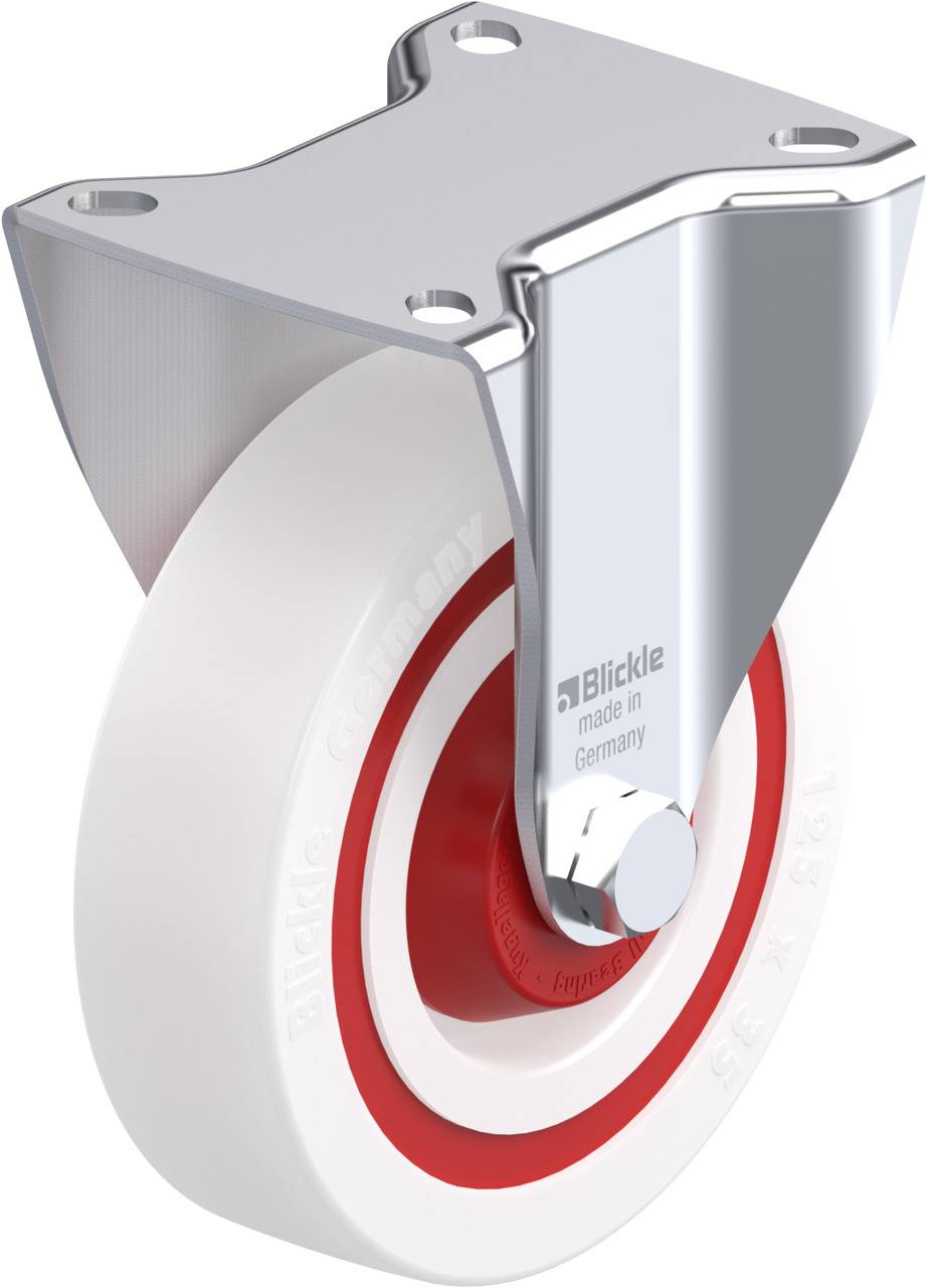 Blickle 710509 BK-POW 125KF-1 Bockrolle Rad-Durchmesser: 125 mm Tragfähigkeit (max.): 220 kg 1 St.