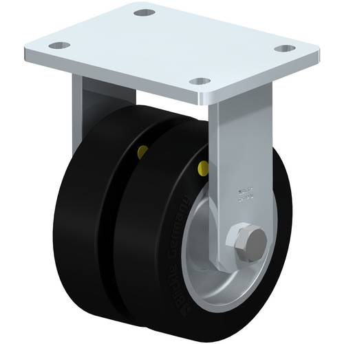 Blickle 852081 BOD-ALEV 125K-EL Doppel-Bockrolle Rad-Durchmesser: 125 mm Tragfähigkeit (max.): 500 kg 1 St.