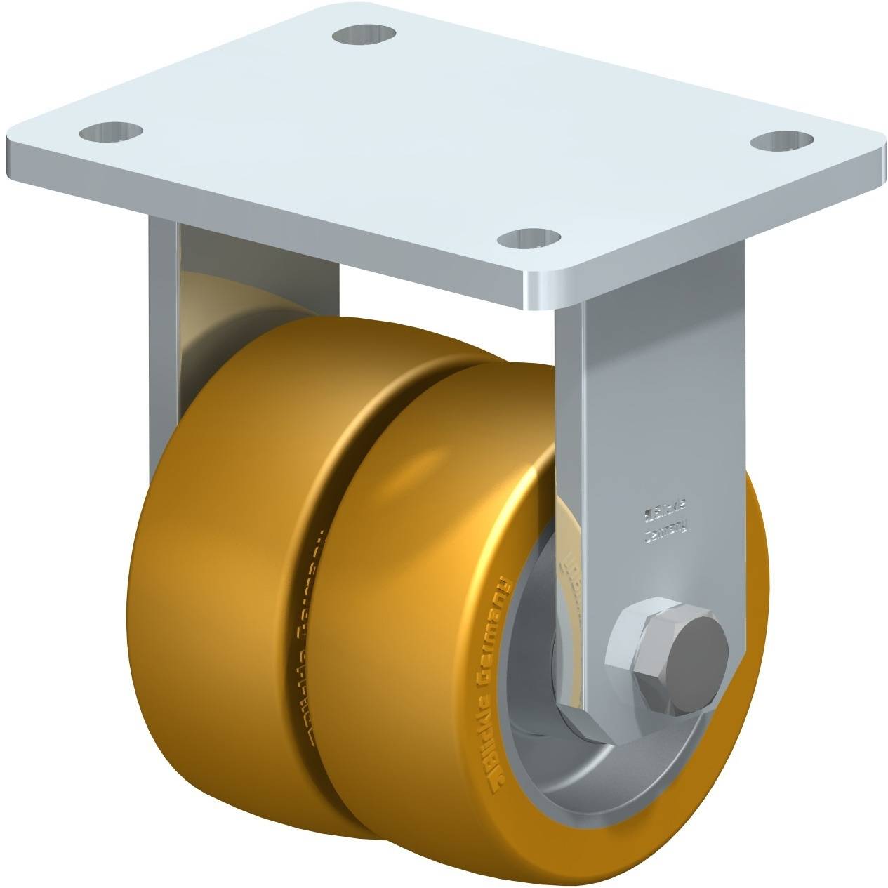 Blickle 615286 BOD-ALTH 101K Doppel-Bockrolle Rad-Durchmesser: 100 mm Tragfähigkeit (max.): 750 kg 1 St.
