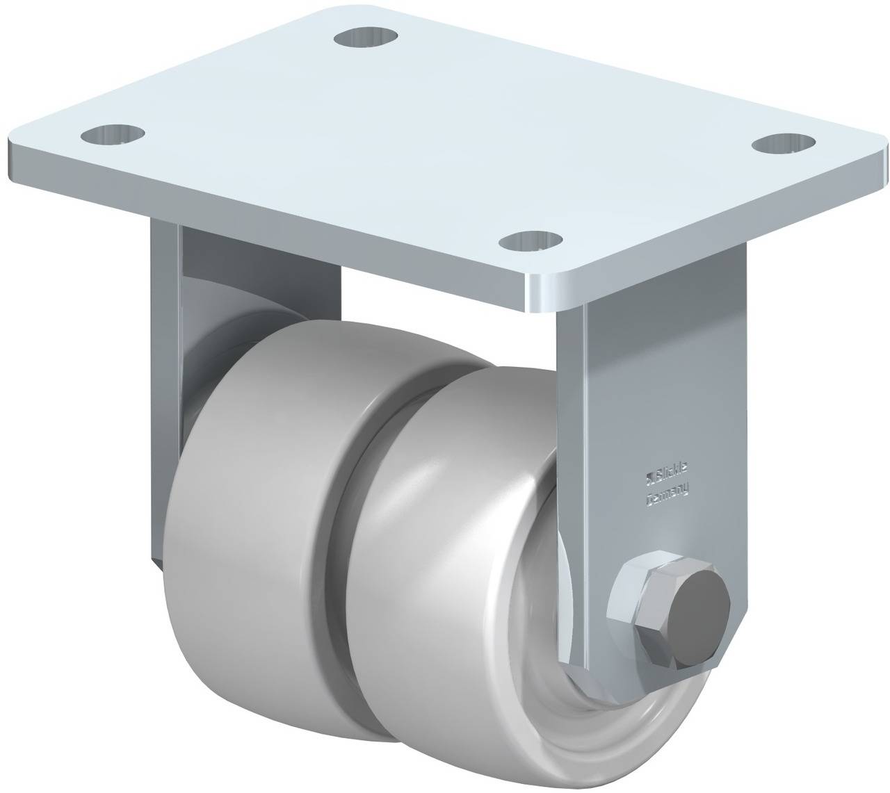 Blickle 761510 BOD-SPO 80K Doppel-Bockrolle Rad-Durchmesser: 80 mm Tragfähigkeit (max.): 630 kg 1 St.