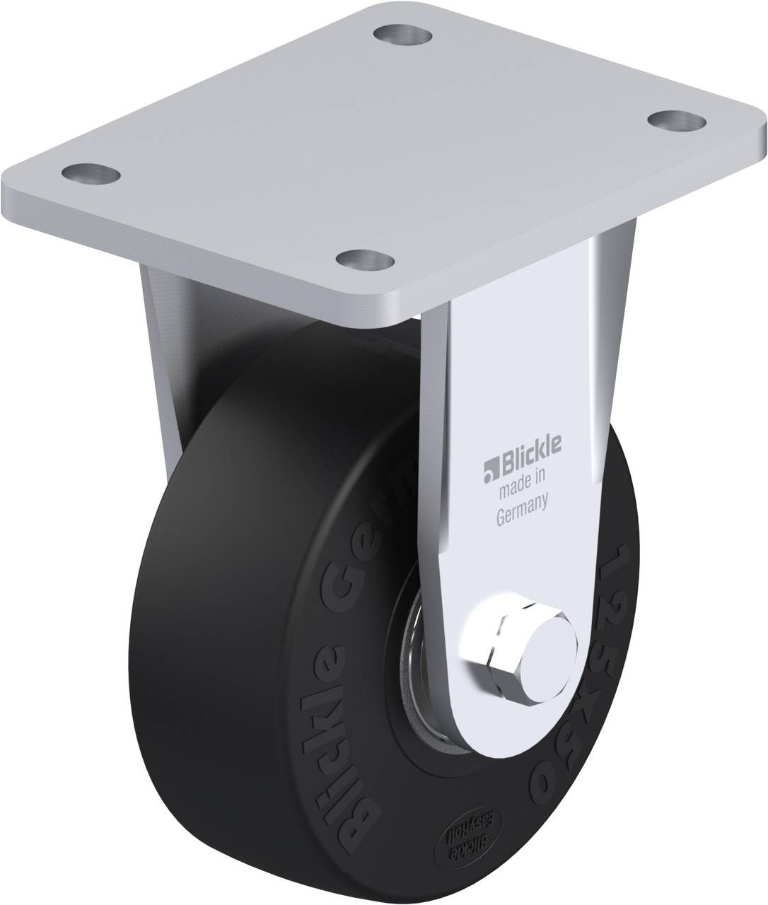 Blickle 43901 BO-SE 125K Bockrolle Rad-Durchmesser: 125 mm Tragfähigkeit (max.): 320 kg 1 St.