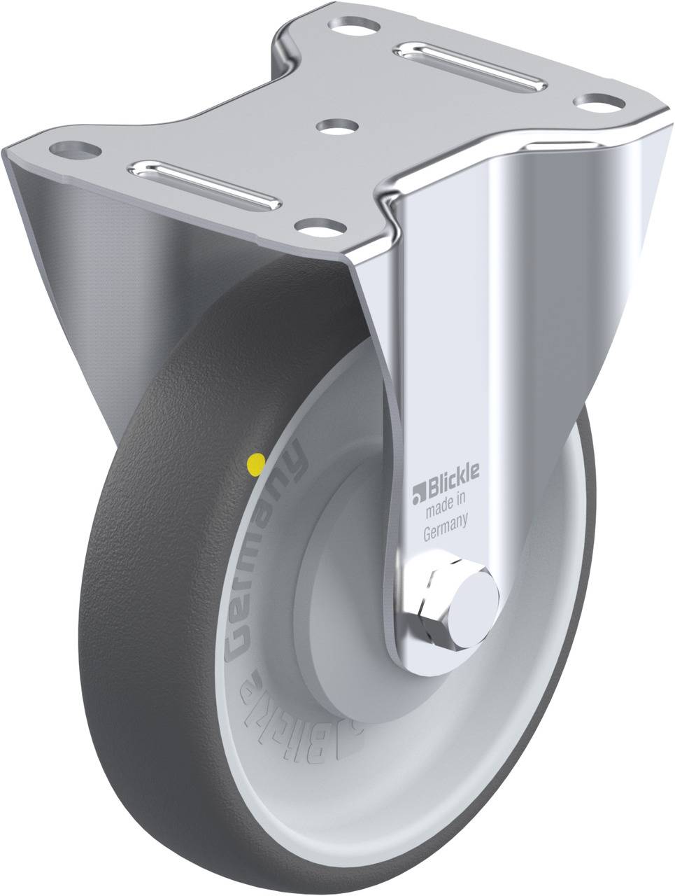 Blickle 852177 B-PATH 160KA-ELS Bockrolle Rad-Durchmesser: 160 mm Tragfähigkeit (max.): 260 kg 1 St.