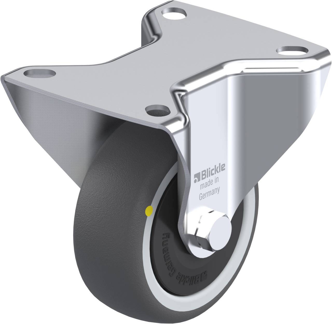 Blickle 852174 B-PATH 80KF-ELS Bockrolle Rad-Durchmesser: 80 mm Tragfähigkeit (max.): 100 kg 1 St.