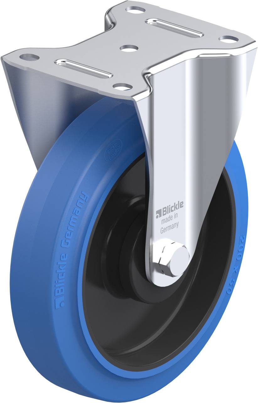 Blickle 618389 B-POEV 200KA-SB Bockrolle Rad-Durchmesser: 200 mm Tragfähigkeit (max.): 400 kg 1 St.