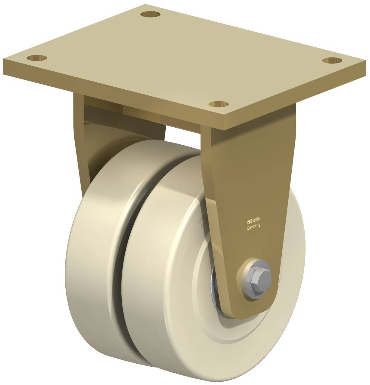 Blickle 605683 BSD-GSPO 200K Doppel-Bockrolle Rad-Durchmesser: 200 mm Tragfähigkeit (max.): 5400 kg 1 St.