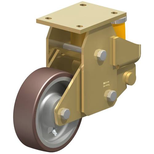 Blickle 743918 BSFE-GB 160K Bockrolle gefedert Rad-Durchmesser: 160 mm Tragfähigkeit (max.): 800 kg 1 St.