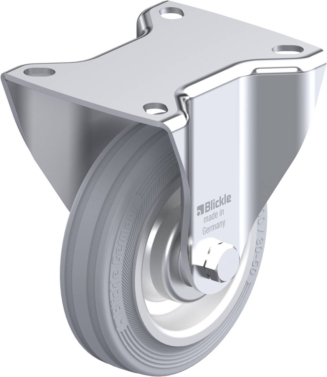 Blickle 54809 B-V 100R-SG Bockrolle Rad-Durchmesser: 100 mm Tragfähigkeit (max.): 70 kg 1 St.