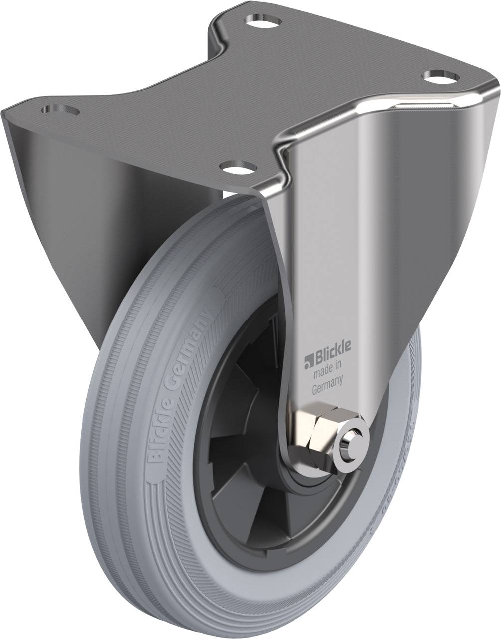 Blickle 625798 BX-VPP 150XR-SG Bockrolle Rad-Durchmesser: 150 mm Tragfähigkeit (max.): 135 kg 1 St.