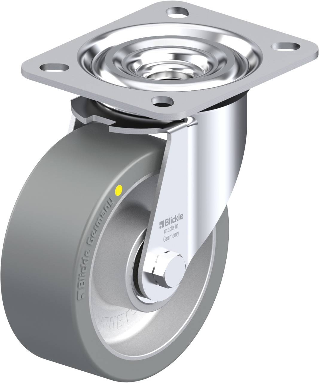 Blickle 643734 L-ALTH 100K-AS Lenkrolle Rad-Durchmesser: 100 mm Tragfähigkeit (max.): 250 kg 1 St.