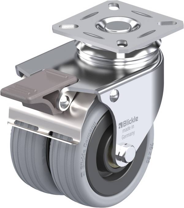 Blickle 278572 LDA-VPA 75K-FI Doppel-Lenkrolle Rad-Durchmesser: 75 mm Tragfähigkeit (max.): 100 kg 1 St.