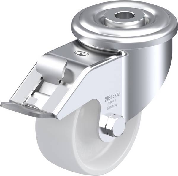 Blickle 477109 LER-PO 75G-FI Lenkrolle mit Feststeller Rad-Durchmesser: 75 mm Tragfähigkeit (max.): 150 kg 1 St.