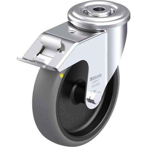 Blickle 653774 LER-TPA 127G-FI-ELS Lenkrolle mit Feststeller Rad-Durchmesser: 125 mm Tragfähigkeit (max.): 80 kg 1 St.