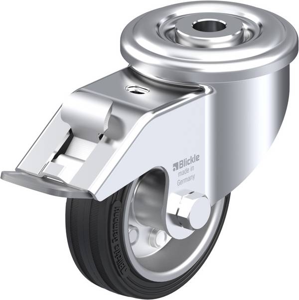 Blickle 536441 LER-VE 80R-FI Lenkrolle mit Feststeller Rad-Durchmesser: 80 mm Tragfähigkeit (max.): 50 kg 1 St.