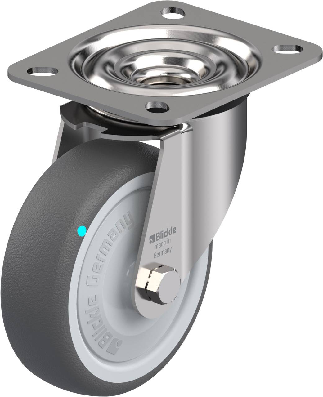 Blickle 847072 LEX-PATH 100KFD Lenkrolle Rad-Durchmesser: 100 mm Tragfähigkeit (max.): 150 kg 1 St.