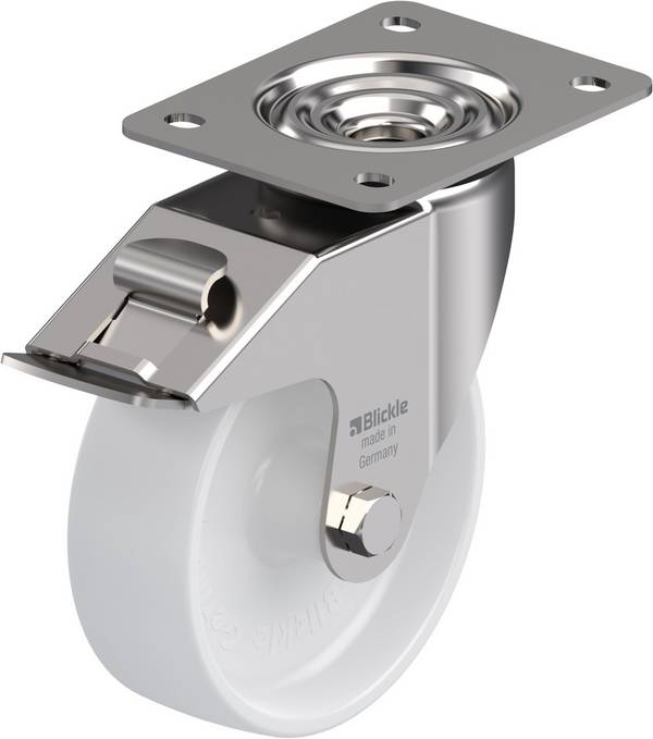 Blickle 422337 LEX-PO 150G-FI Lenkrolle mit Feststeller Rad-Durchmesser: 150 mm Tragfähigkeit (max.): 300 kg 1 St.