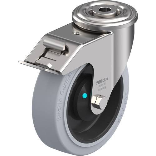 Blickle 616896 LEXR-POEV 125KAD-FI-SG Lenkrolle mit Feststeller Rad-Durchmesser: 125 mm Tragfähigkeit (max.): 150 kg 1 S...