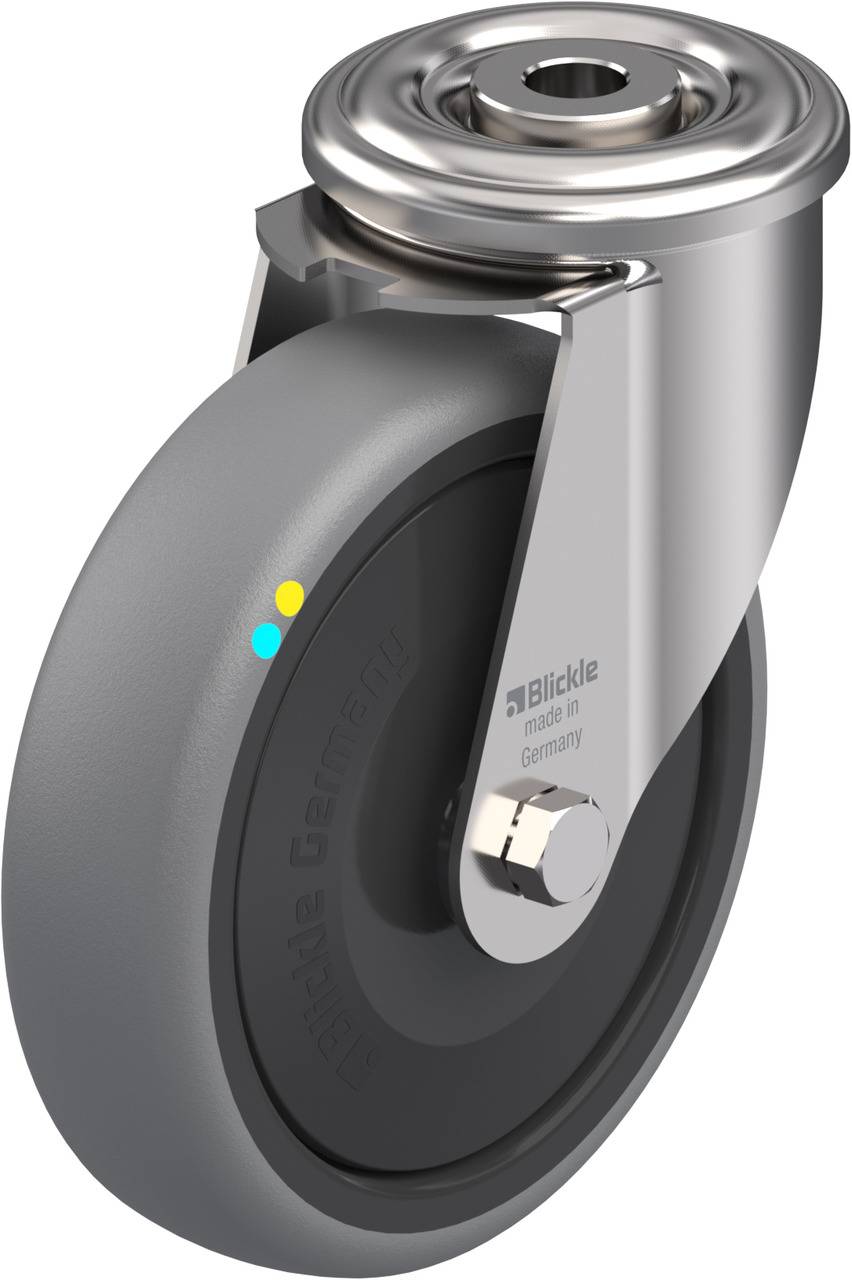 Blickle 853615 LEXR-TPA 127KFD-ELS Lenkrolle Rad-Durchmesser: 125 mm Tragfähigkeit (max.): 80 kg 1 St.