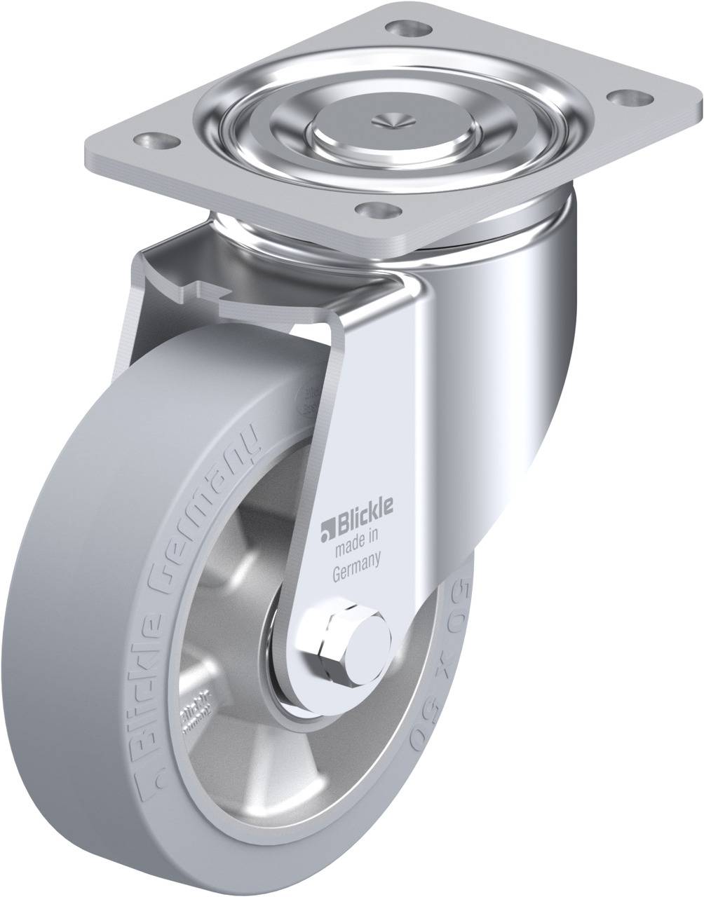 Blickle 684456 LH-ALEV 150K-SG Lenkrolle Rad-Durchmesser: 150 mm Tragfähigkeit (max.): 400 kg 1 St.