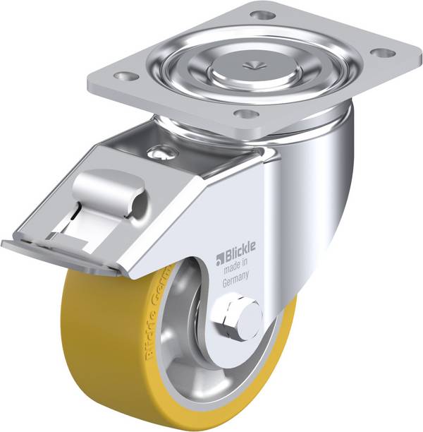 Blickle 473967 LH-ALTH 127K-FI Lenkrolle mit Feststeller Rad-Durchmesser: 125 mm Tragfähigkeit (max.): 750 kg 1 St.
