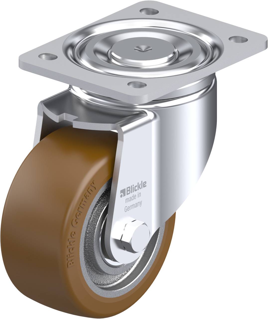Blickle 754602 LH-GB 128K Lenkrolle Rad-Durchmesser: 125 mm Tragfähigkeit (max.): 850 kg 1 St.