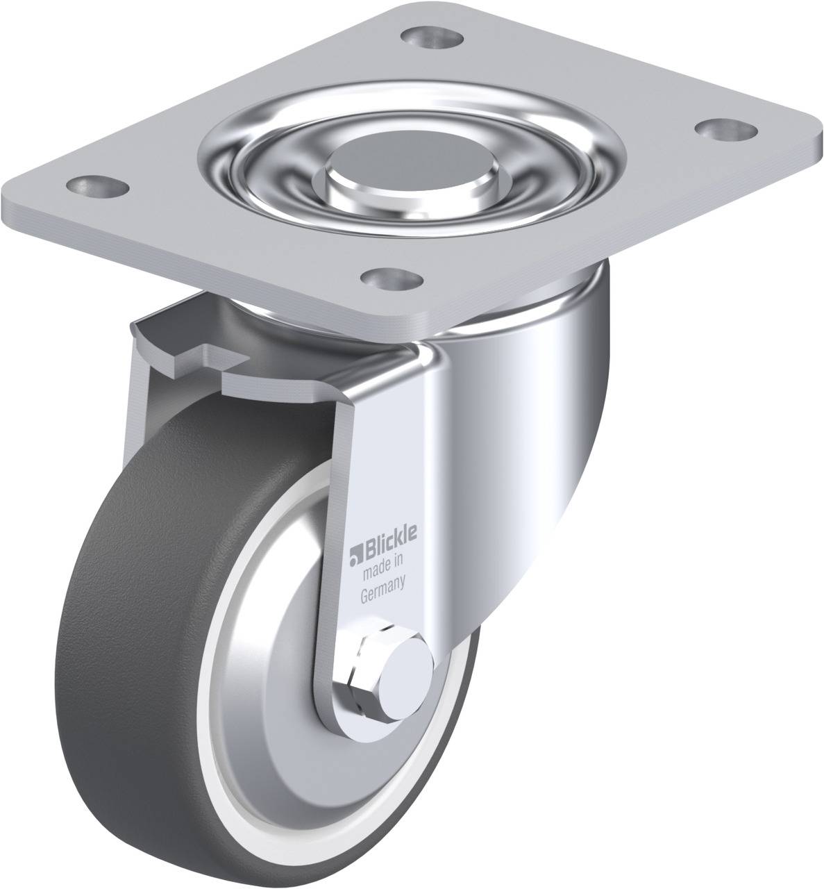 Blickle 636019 LH-POTH 100G-3-FA Lenkrolle Rad-Durchmesser: 100 mm Tragfähigkeit (max.): 300 kg 1 St.