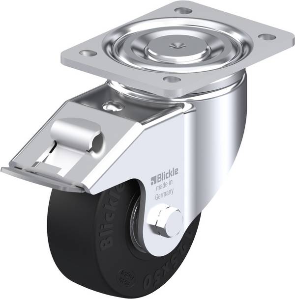 Blickle 578716 LH-SE 125K-FI Lenkrolle mit Feststeller Rad-Durchmesser: 125 mm Tragfähigkeit (max.): 320 kg 1 St.