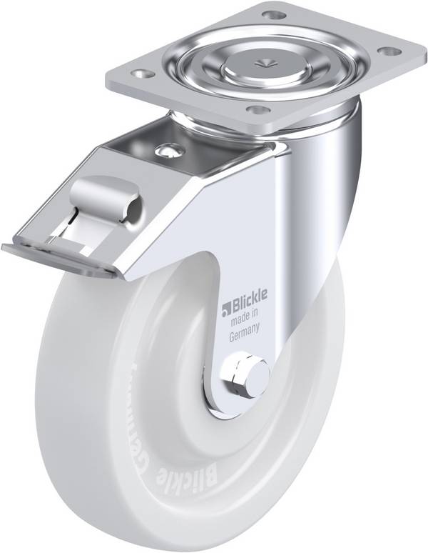 Blickle 481424 LH-SPO 200K-FI Lenkrolle mit Feststeller Rad-Durchmesser: 200 mm Tragfähigkeit (max.): 900 kg 1 St.
