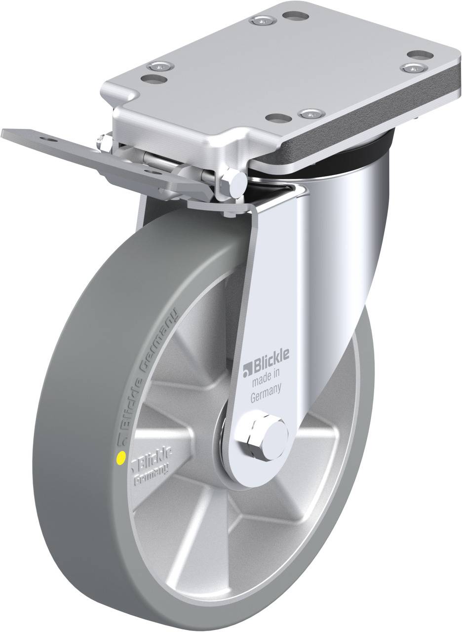 Blickle 758561 LK-ALTH 200K-IS-AS Lenkrolle mit Feststeller Rad-Durchmesser: 200 mm Tragfähigkeit (max.): 600 kg 1 St.