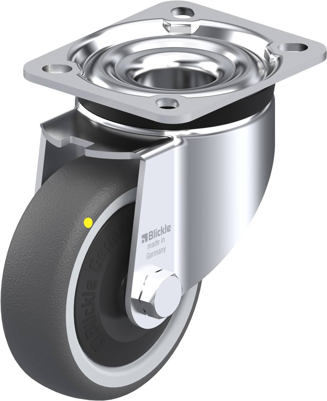 Blickle 852239 LK-PATH 100KF-1-ELS Lenkrolle Rad-Durchmesser: 100 mm Tragfähigkeit (max.): 130 kg 1 St.