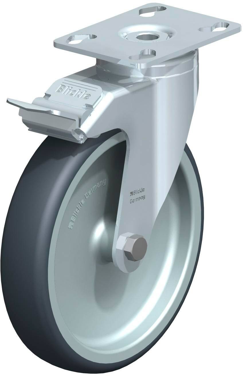 301LKPA-TPA 150G-FI,BLICKLE Apparate-Lenkrolle mit Anschraubplatte