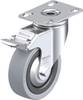 Blickle 224121 LKPA-VPA 101K-FI-FA Lenkrolle mit Feststeller Rad-Durchmesser: 100 mm Tragfähigkeit (max.): 110 kg 1 St.