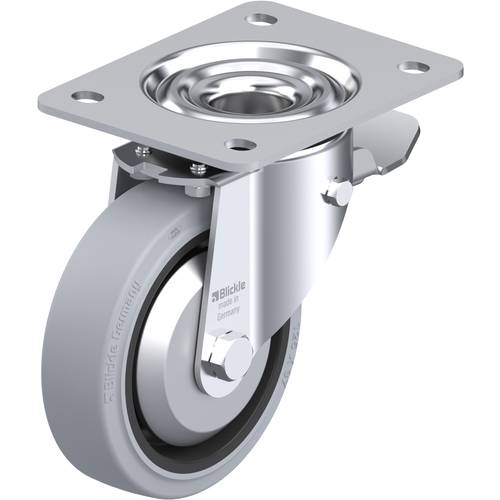 Blickle 322909 LK-POEV 125KA-3-ST-SG-FA Lenkrolle mit Feststeller Rad-Durchmesser: 125 mm Tragfähigkeit (max.): 250 kg 1...