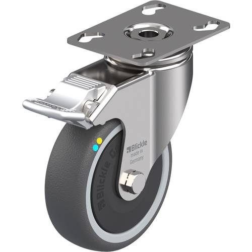 Blickle 853517 LKPXA-PATH 101KFD-FI-ELS Lenkrolle mit Feststeller Rad-Durchmesser: 100 mm Tragfähigkeit (max.): 120 kg 1...