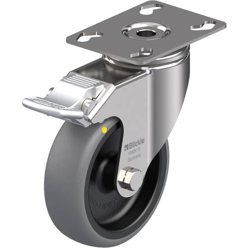 Blickle 615831 LKPXA-TPA 101G-FI-ELS Lenkrolle mit Feststeller Rad-Durchmesser: 100 mm Tragfähigkeit (max.): 70 kg 1 St.