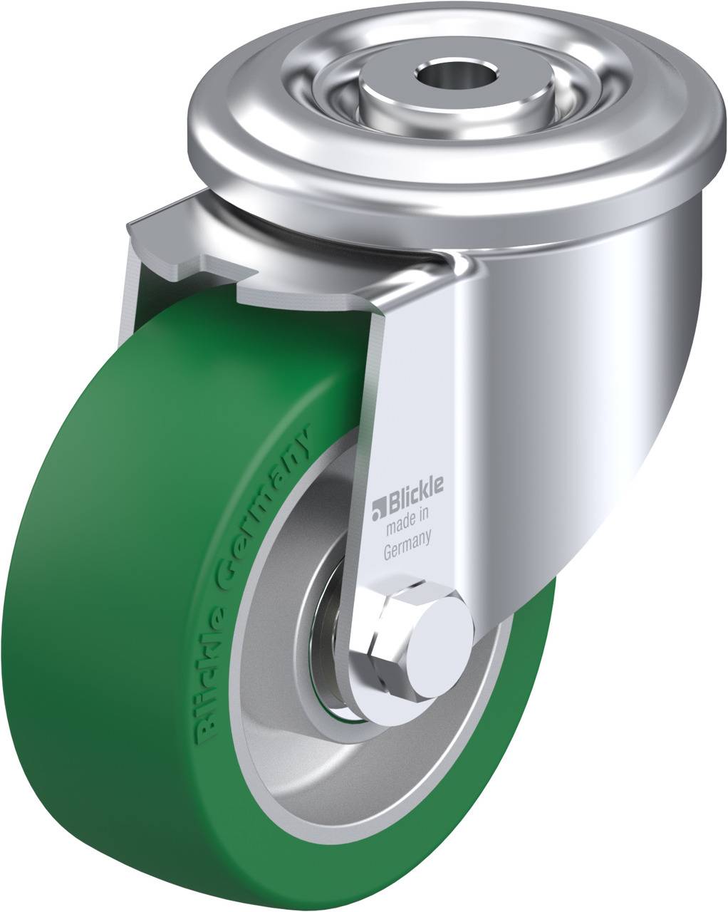 Blickle 616425 LKR-ALST 100K Lenkrolle Rad-Durchmesser: 100 mm Tragfähigkeit (max.): 320 kg 1 St.