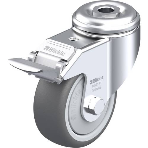 Blickle 755348 LKRA-PATH 80KF-FI Lenkrolle mit Feststeller Rad-Durchmesser: 80 mm Tragfähigkeit (max.): 120 kg 1 St.