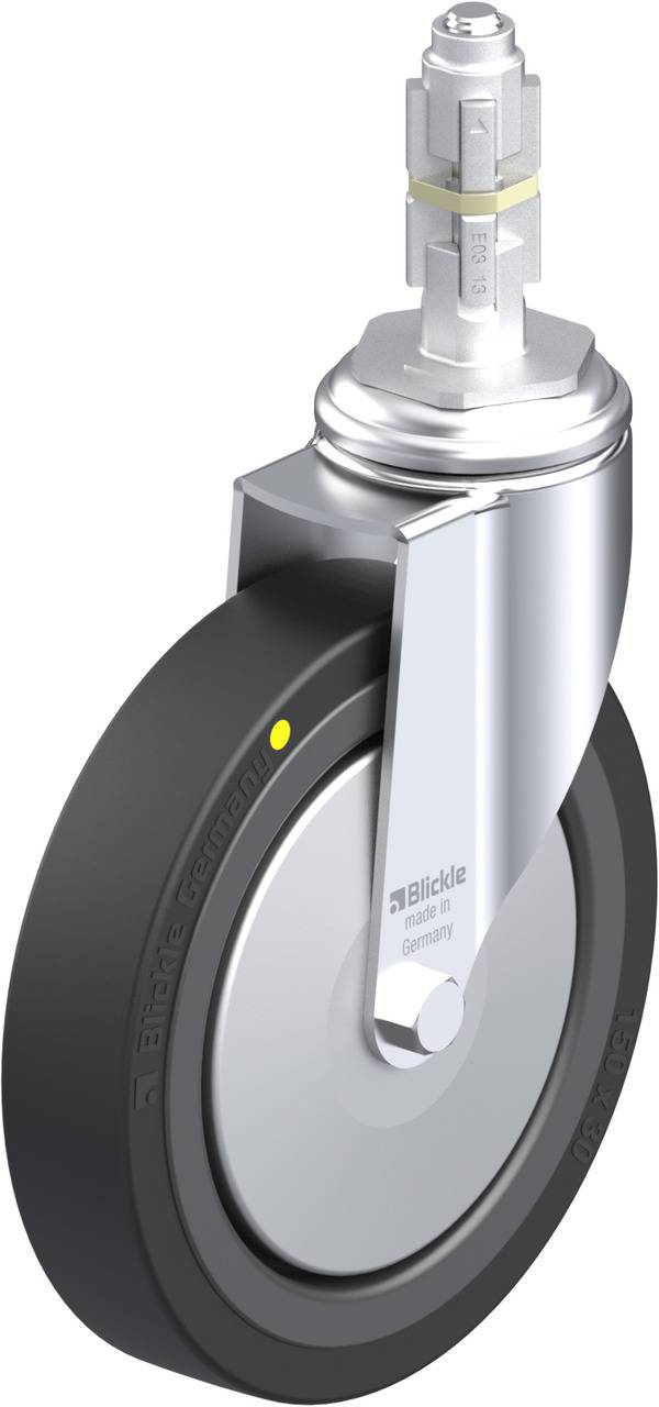 Blickle 702696 LKRA-VPA 150K-11-EL-FA-E13 Lenkrolle Rad-Durchmesser: 150 mm Tragfähigkeit (max.): 100 kg 1 St.
